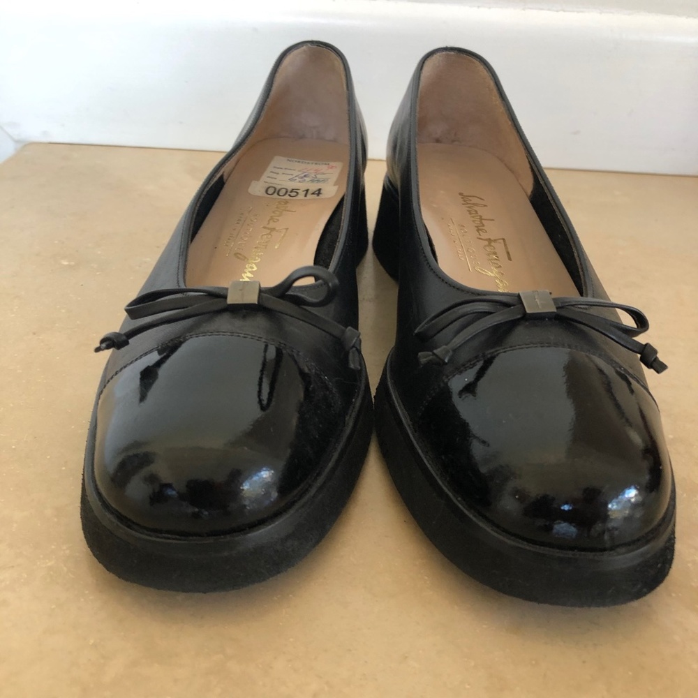 Ferragamo Ballerina Style with Heels